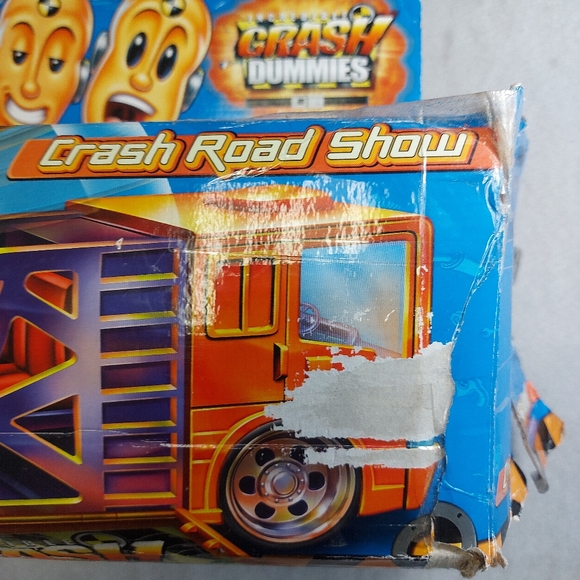 Mattel Hot Wheels Crash Test Dummies Crash Road Show Box Vintage - Picture 14 of 16